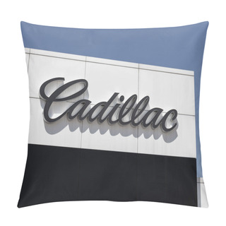 Personality  Lafayette - Circa April 2021: Cadillac Motor Car Logo. Cadillac Is The Luxury Division Of General Motors. Pillow Covers