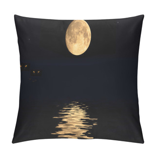 Personality  Moon And Shadows And Tigers Eye Pillow Covers