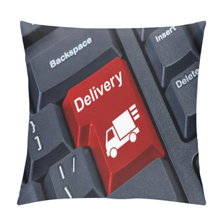 Personality  Button With Car Delivery. Pillow Covers