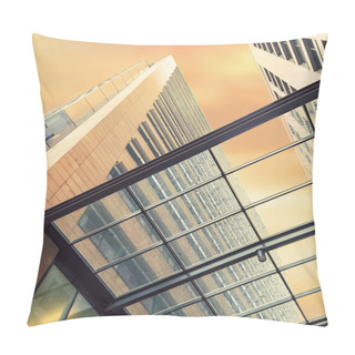 Personality  Modern European Architecture. Pillow Covers