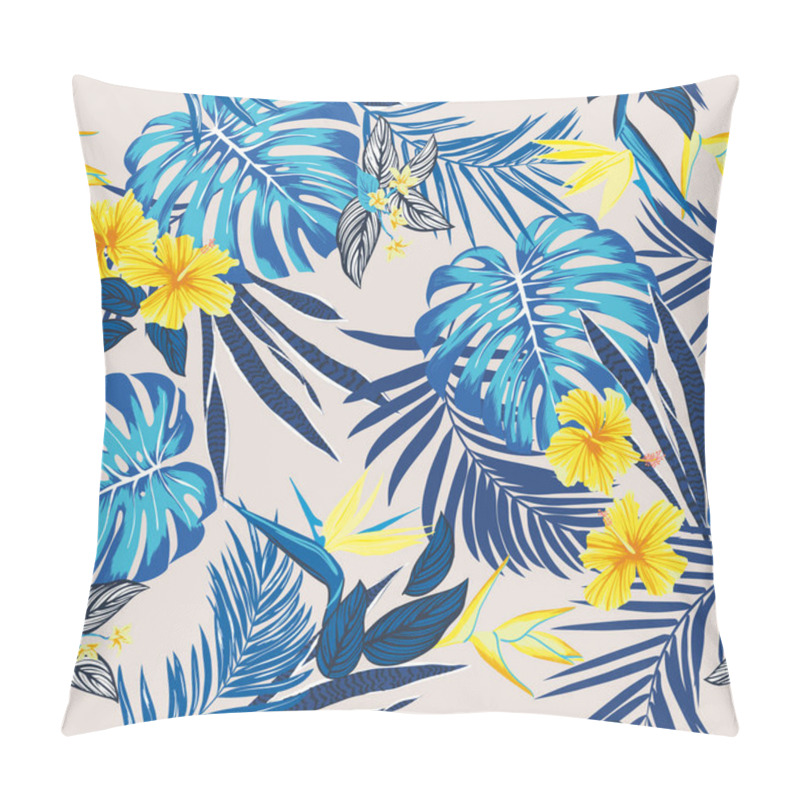 Personality  Vector seamless tropical pattern pillow covers