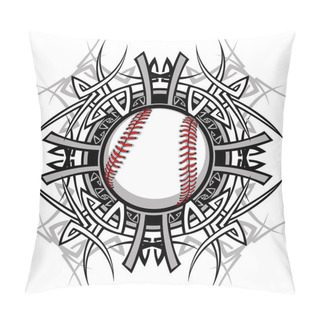 Personality  Baseball Softball Tribal Graphic Image Pillow Covers