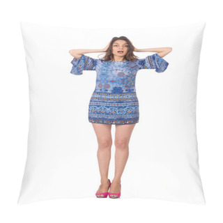 Personality  Pretty Emotional Woman Pillow Covers