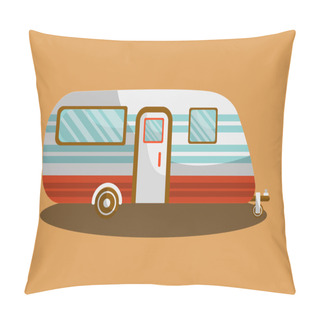 Personality  Camping Bus Icon Pillow Covers