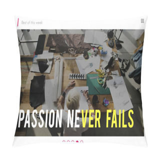 Personality  Fashion Designer Drawing Pillow Covers