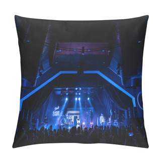 Personality  Kaiser Chief, Ricky Wilson During Kaiser Chief - Dusk Tour, Music Concert In Lagundo (BZ), February 09 2020 - LPS/Cesare Veronesi Pillow Covers