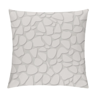 Personality  Stone Wall Geometric Seamless Pattern Pillow Covers