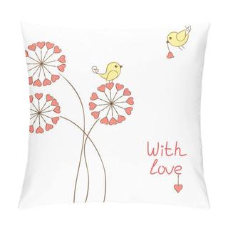Personality  Romantic Birds Pillow Covers