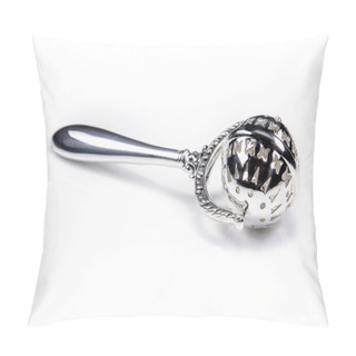 Personality  Silver Rattle Toy Pillow Covers