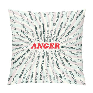 Personality  Anger Pillow Covers
