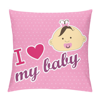Personality  Love My Baby Pillow Covers