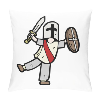 Personality  Medieval Knight Pillow Covers