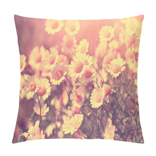 Personality  Wild Chamomile Flowers Pillow Covers
