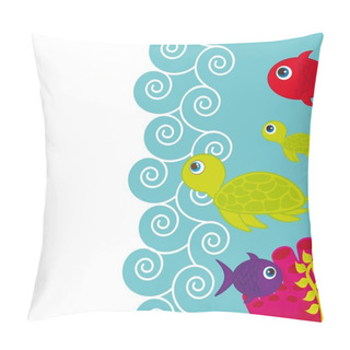 Personality  Cute Fish Pillow Covers
