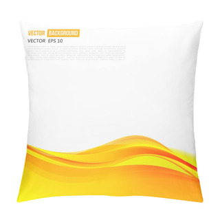 Personality  Vector Abstract Background Design Wavy.  Pillow Covers