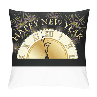 Personality  New Years Eve With Fireworks Pillow Covers