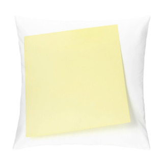 Personality  Blank Sticky Note Isolated Pillow Covers