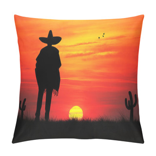 Personality  Mexican Man Pillow Covers
