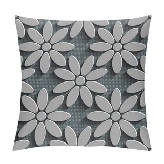 Personality  Seamless Abstract Floral Pattern Pillow Covers