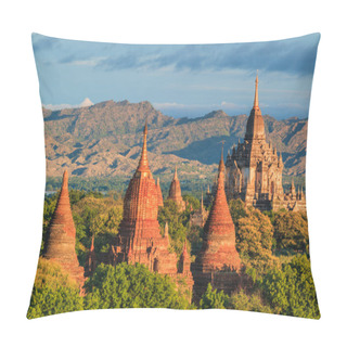 Personality  Bagan Old Ancient Temple Pillow Covers