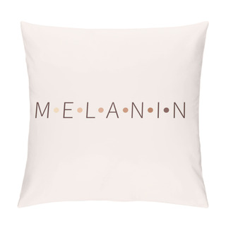 Personality  Melanin Color Palette Scheme From Light To Dark Brown. Skin Tanning Process Diagram. Skin Complexion Diversity. Fitzpatrick Skin Type Classification Scale. Beauty Concept Design. Vector Illustration Pillow Covers