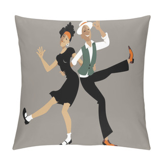 Personality  Lindy Hop Dancers Pillow Covers