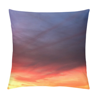 Personality  Colorful Sky Texture Pillow Covers