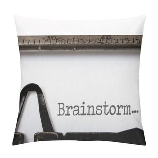 Personality  Brainstorm Pillow Covers