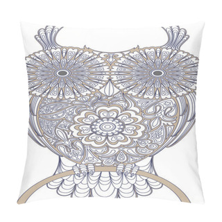 Personality  Owl, Circuit Pillow Covers