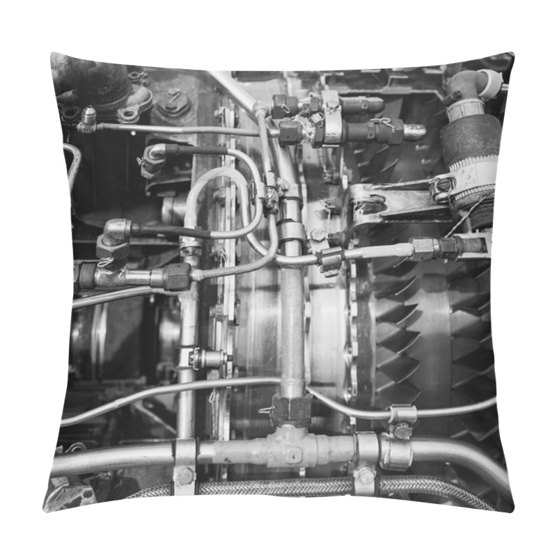 Personality  Airplane Engine Pillow Covers