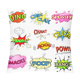 Personality  Comic Bubbles Set Pillow Covers