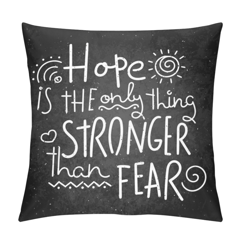 Personality  Hand Written Calligraphy Quote Motivation For Life And Happiness On Blackboard. For Postcard, Poster, Prints, Cards Graphic Design. Pillow Covers
