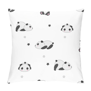 Personality  Sleeping Panda Pattern Pillow Covers