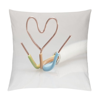 Personality  Heart Icon, Holiday Concept Pillow Covers