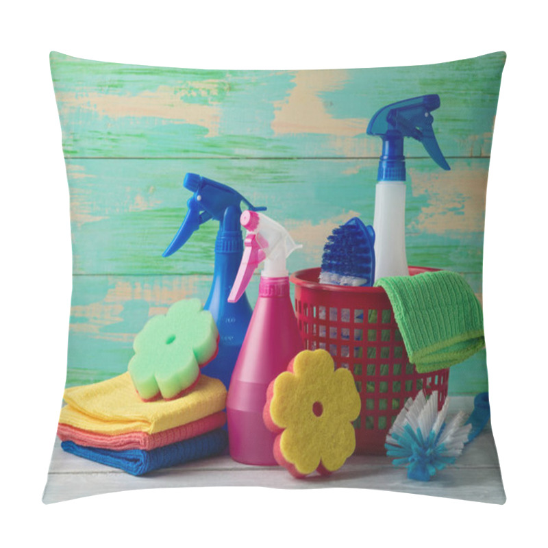 Personality  Spring Cleaning Concept  Pillow Covers