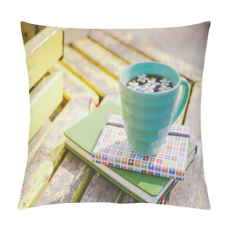 Personality  Cup Of Tea And Books  Pillow Covers