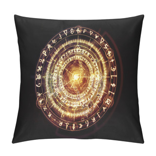Personality  Synergies Of Sacred Geometry Pillow Covers