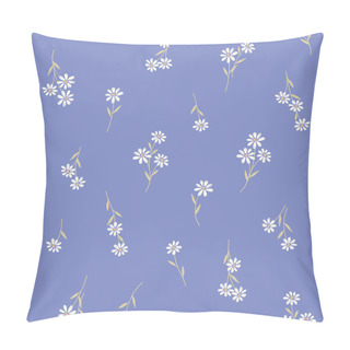 Personality  Flower Illustration Pattern,I Designed A Flower,This Painting Continues Repeatedly Seamlessly, Pillow Covers