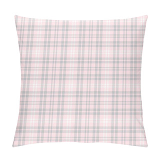 Personality  Pink Glen Plaid Textured Seamless Pattern Suitable For Fashion Textiles And Graphics Pillow Covers