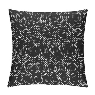 Personality  Geometrical Diagonal Square Pattern Background - Vector Graphic Pillow Covers