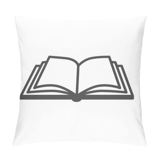 Personality  Open Book Icon Pillow Covers