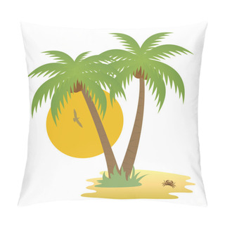 Personality  Island Pillow Covers