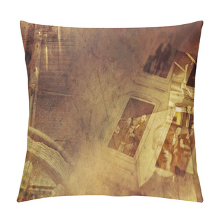 Personality  Vintage Photography Background Pillow Covers