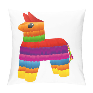 Personality  Isolated Pinata. Vector Pillow Covers