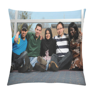 Personality  Diverse Group Of Young Pillow Covers