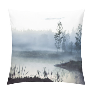 Personality  Foggy Lake Pillow Covers