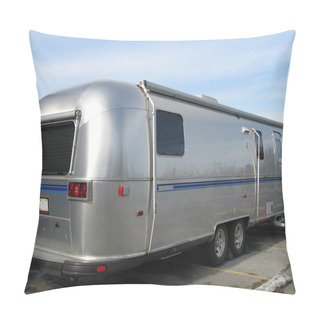 Personality  Silver Jetstream Fifth Wheel Trailer Pillow Covers