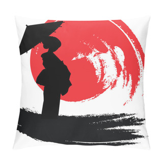 Personality  Geisha Pillow Covers