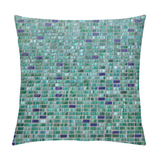 Personality  Green Mosaic Tiles Pillow Covers
