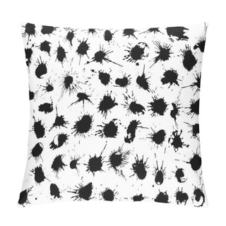 Personality  65 Unique Hand Drawn Ink Blots Pillow Covers